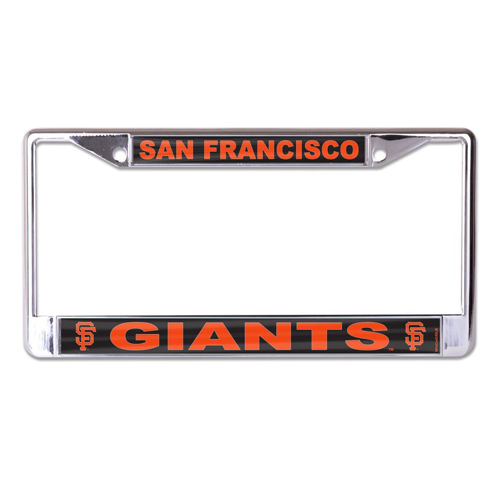 WCF0718621 San Francisco Giants Laser Chrome License Plate Frame