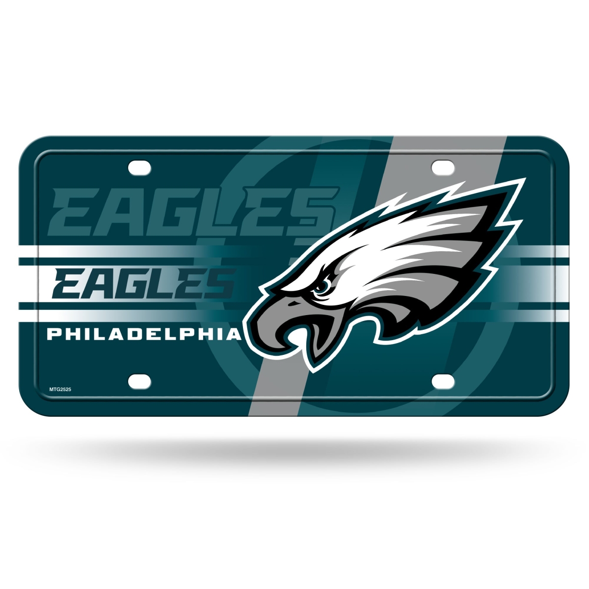 MTG2525 6 x 12 in. Philadelphia Eagles Metal License Plate