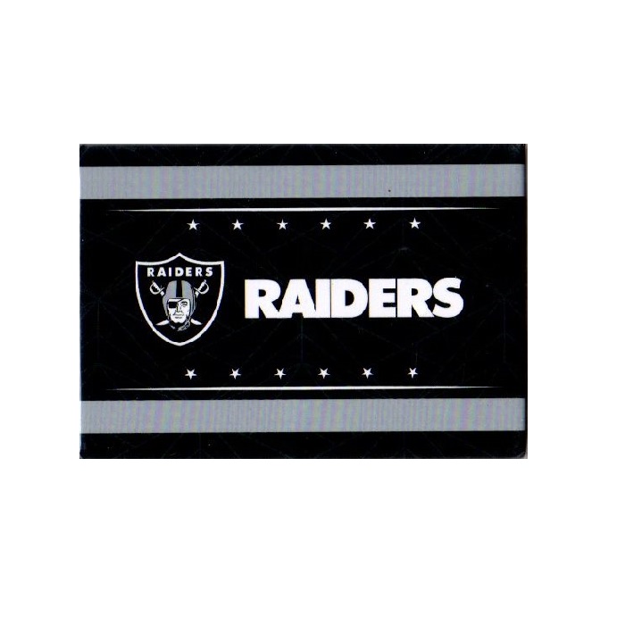 PSGLS0446470 3.5 x 2.5 in. Oakland Raiders GEO Magnet