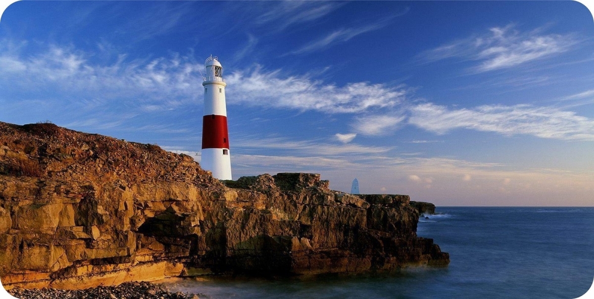 LPO7877 6 x 12 in. Lighthouse No.2 Photo License Plate