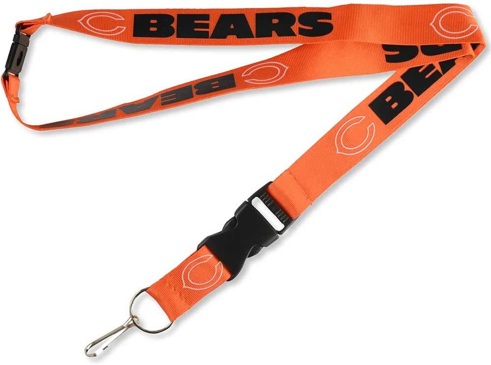 LS8672005 Chicago Bears Lanyard with Neck Safety Latch