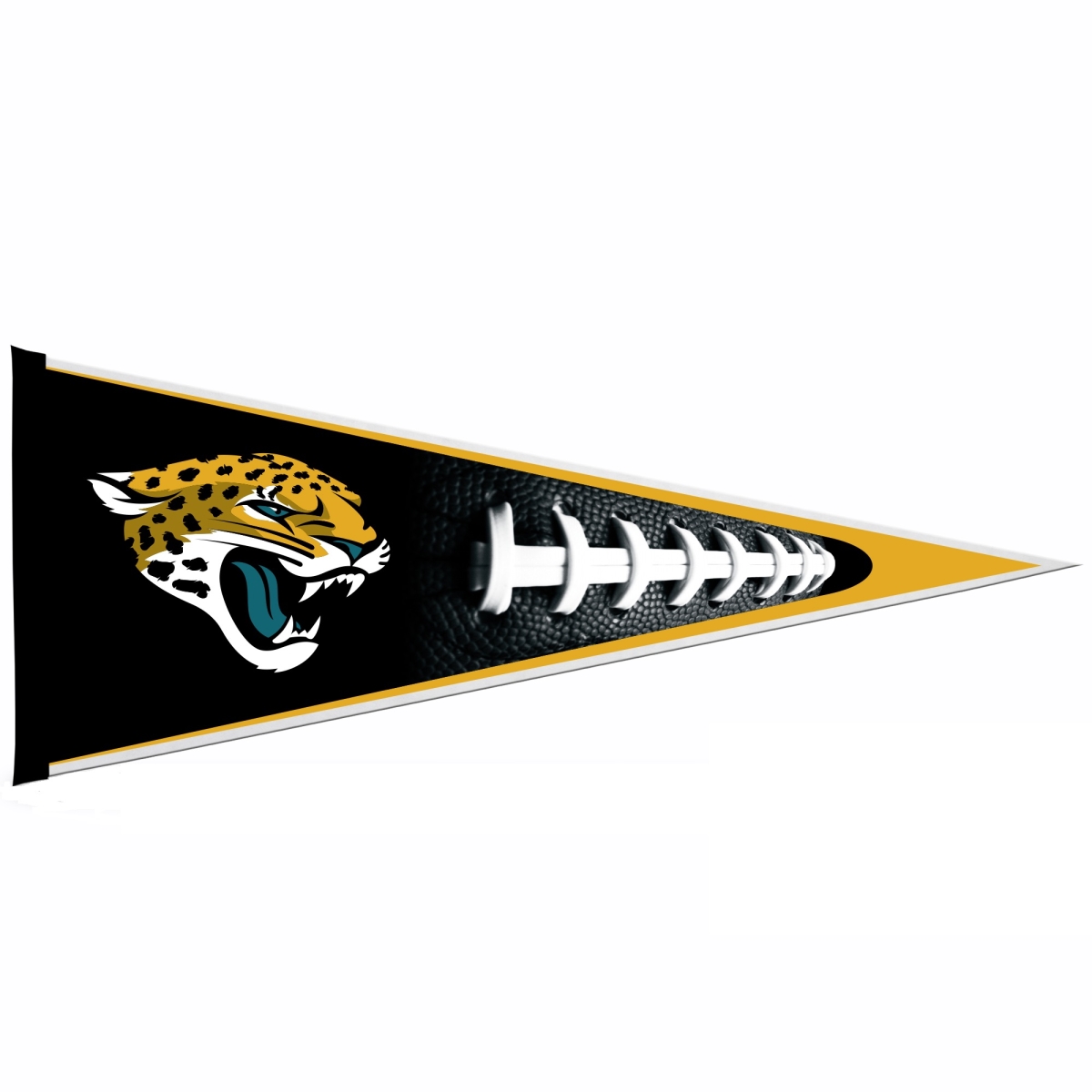 PNTH0903-H 12 x 30 in. Jacksonville Jaguars Pennant