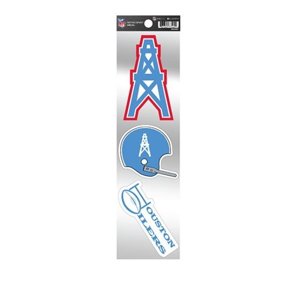 Picture of 212 Main RSS0301 3 in. Houston Oilers Retro Spirit Decals