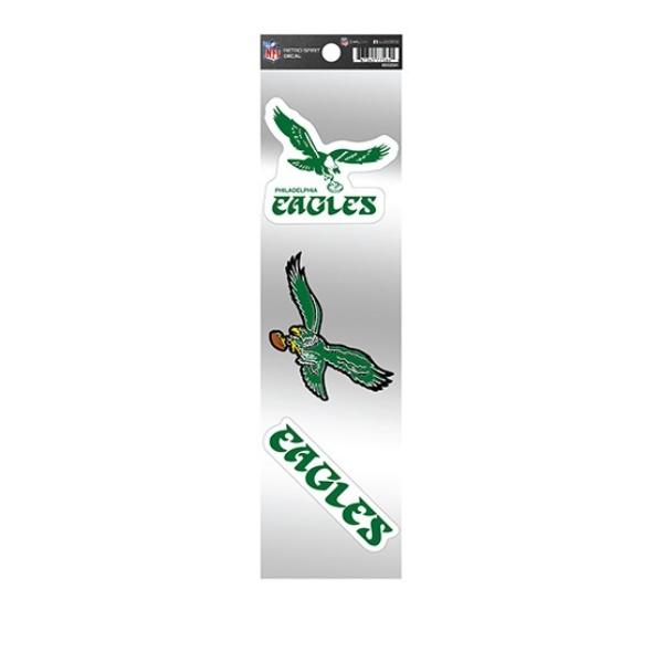 RSS2501 3 in. Philadelphia Eagles Retro Spirit Decals