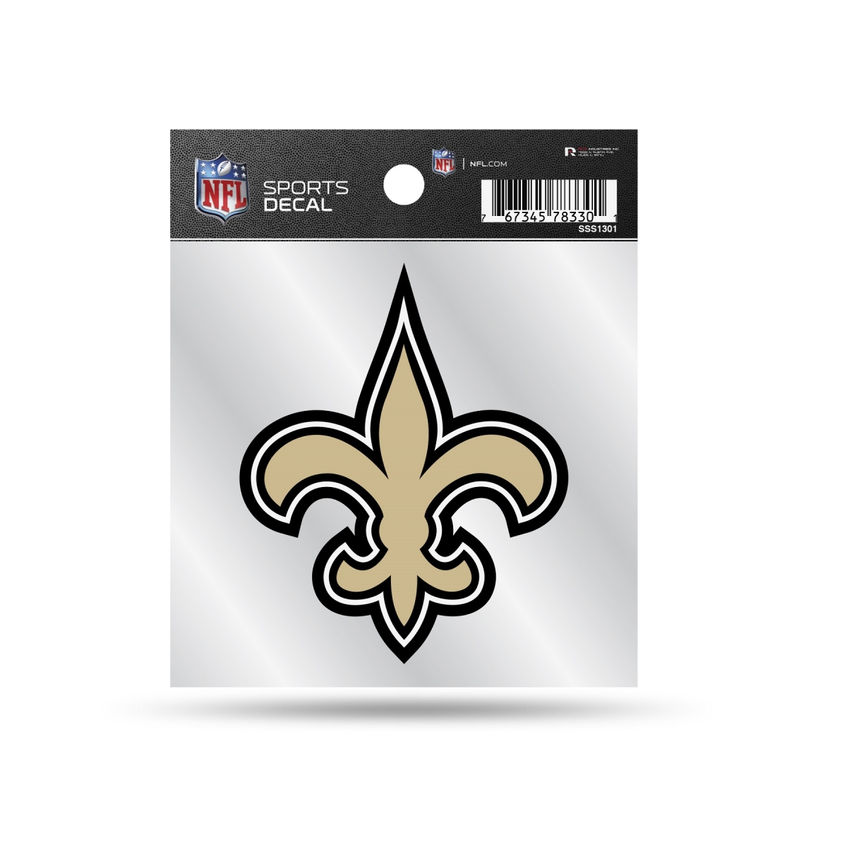 SSS1301 5 x 4 in. Orleans Saints Sports Decal