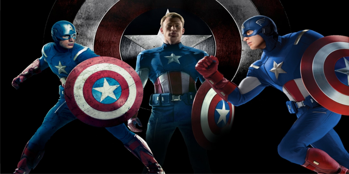 LPO1562 Captain America Photo License Plate
