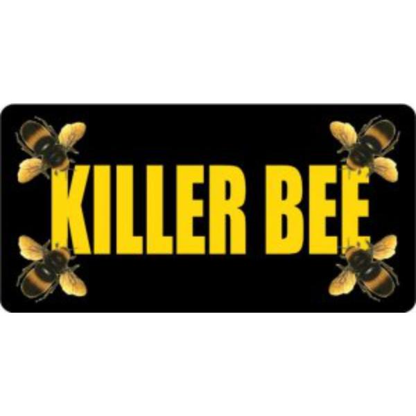 LPO3631 6 x 12 in. Killer Bee Photo License Plate