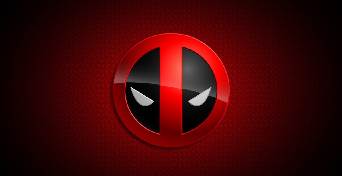 6 x 12 in. Deadpool Logo Photo License Plate