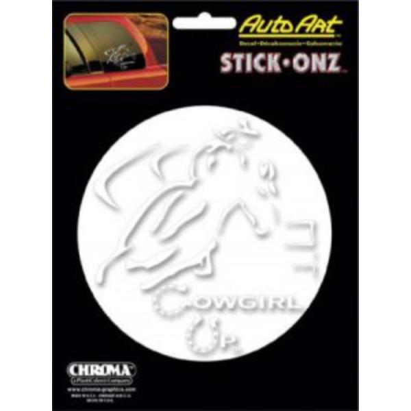 Picture of 212 Main CG8958 6 x 8 in. Cowgirl Up Vinyl Decal