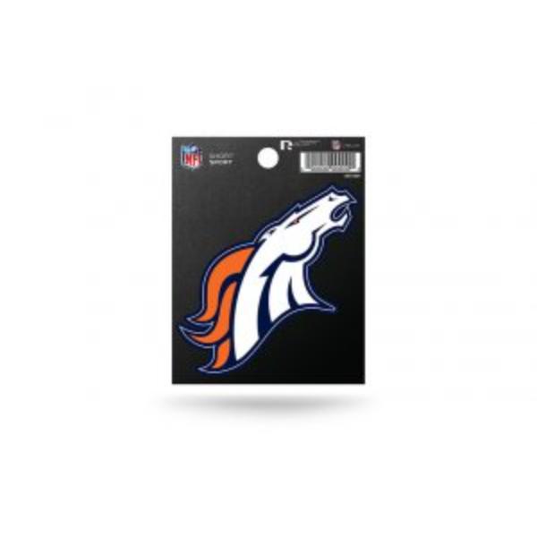 SRT1601 3 x 3 in. Denver Broncos Short Sport Decal