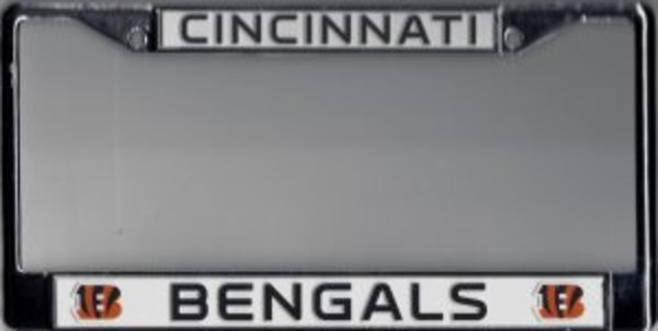 FC3203 Cincinnati Bengals Chrome License Plate Frame