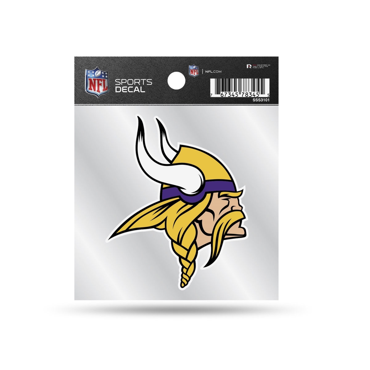 SSS3101 5 x 4 in. Minnesota Vikings Sports Decal
