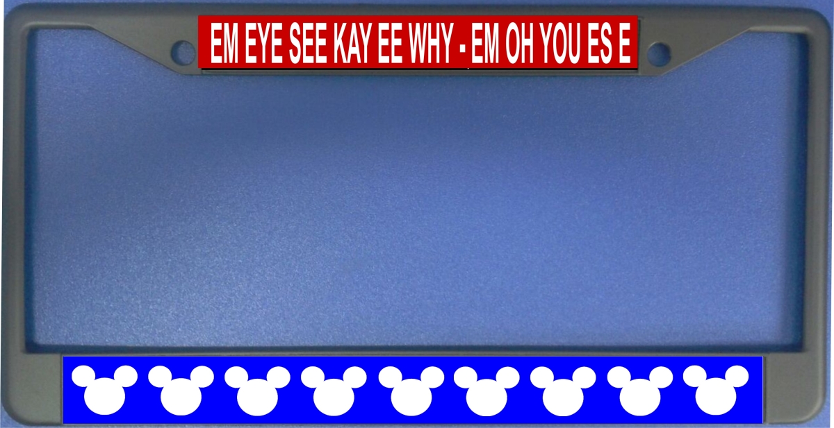 LPO1541 Mickey Mouse Song Chrome Frame - No. 2