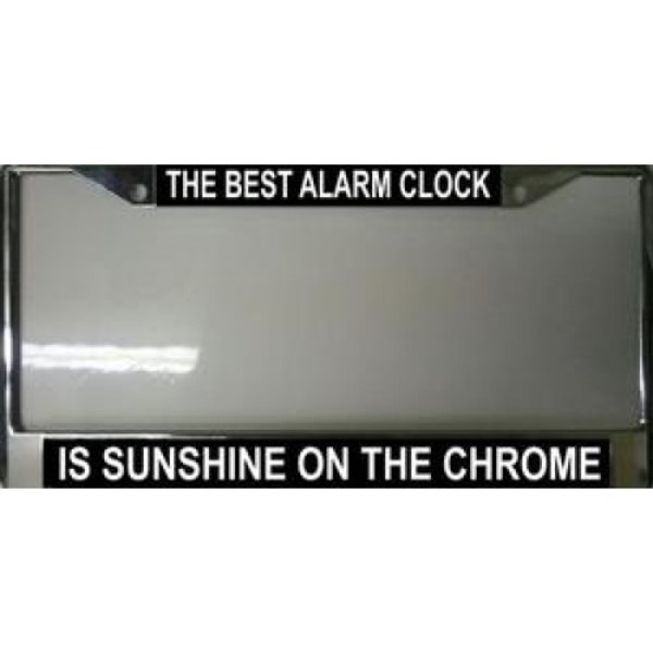 HDFR005 The Best Alarm Clock Chrome Frame