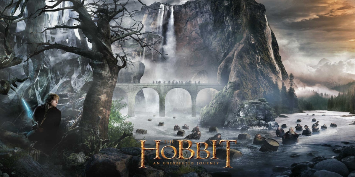 LPO1407 The Hobbit Photo License Plate