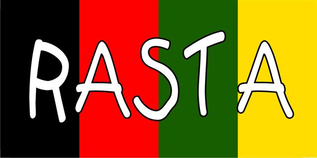 LPO1390 Rasta Photo License Plate