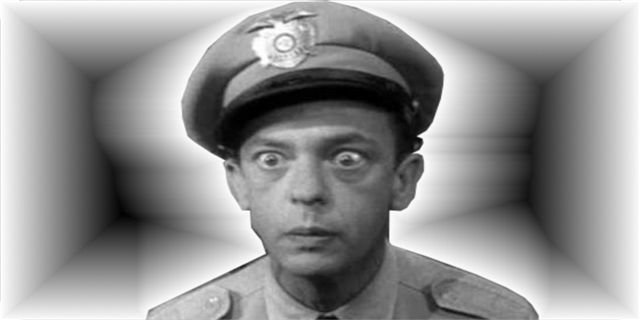 Barney Fife License Plate - Multi-Color - 6 x 12 in. - Standard Size - Durable Graphics