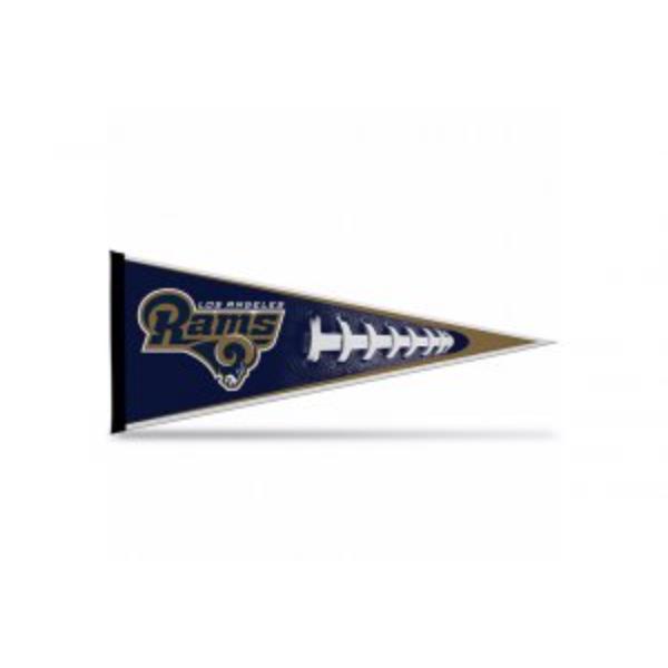 PNTH3002-H 12 x 30 in. Los Angeles Rams Pennant