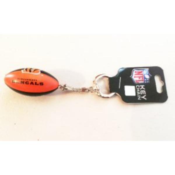 KBF3202 2 in. Cincinnati Bengals Mini Football Keychain