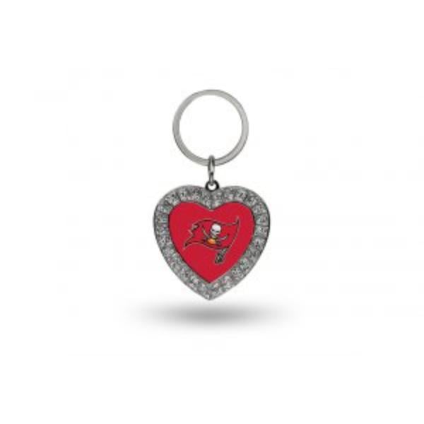 Picture of 212 Main MKH2101 Tampa Bay Buccaneers Bling Rhinestone Heart Key Chain