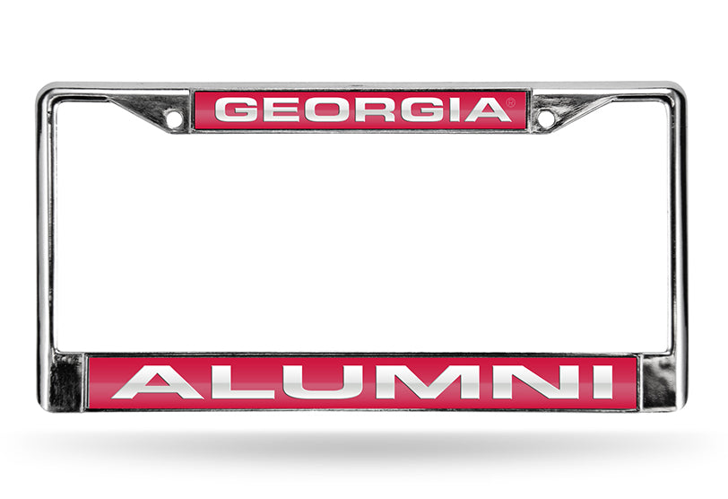 FCLA110112 Georgia Bulldogs Alumni Laser Chrome License Plate Frame