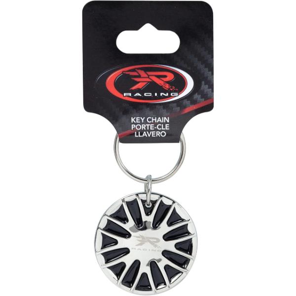 KC4556 R Racing Metal Enamel Key Chain