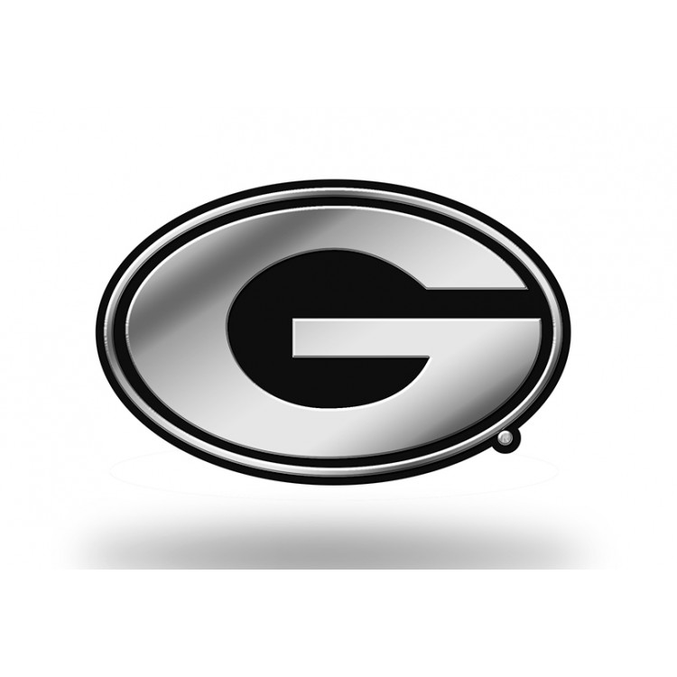 3 x 3 in. Georgia Bulldogs NCAA Plastic Auto Emblem