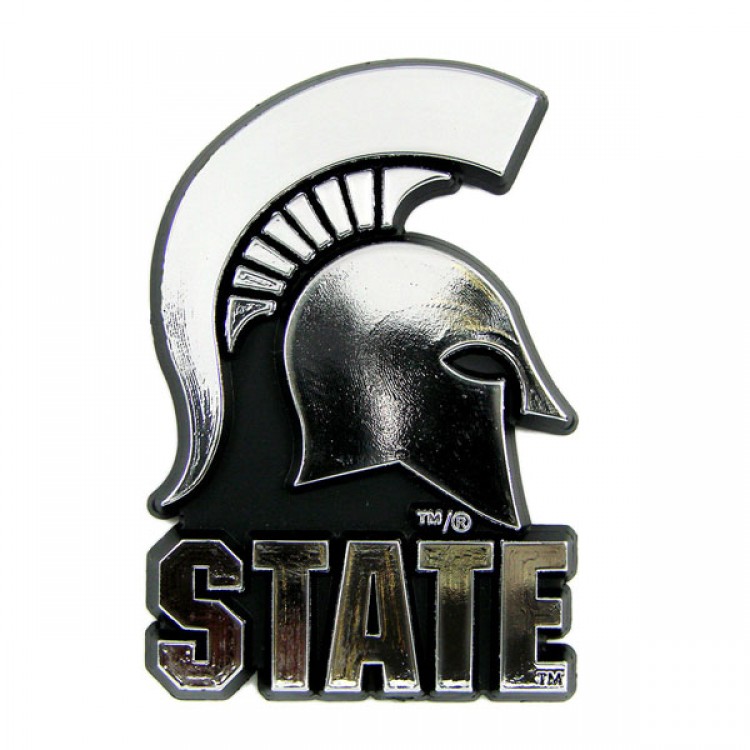 U036 4 x 3 in. Michigan State Spartans NCAA Auto Emblem