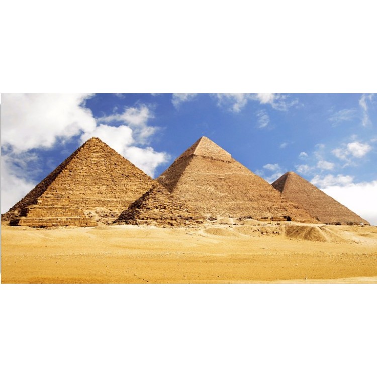 6 x 12 in. Ancient Egypt Chrome Photo License Plate