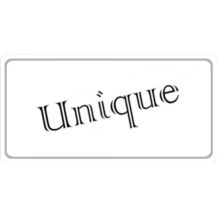 LPO3322 6 x 12 in. Unique Photo License Plate