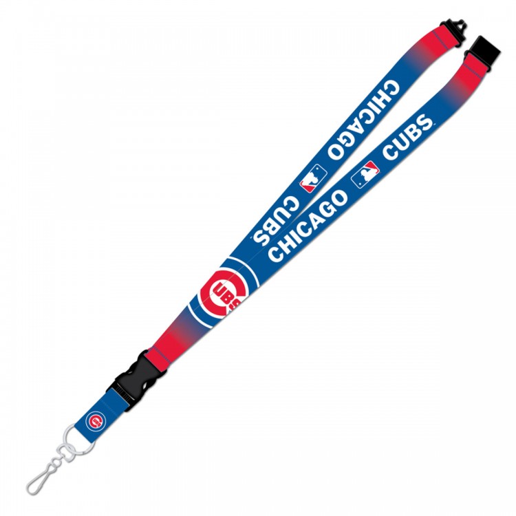 Picture of 212 Main PSGLS0451308 Chicago Cubs Crossover Lanyard with Safety Latch