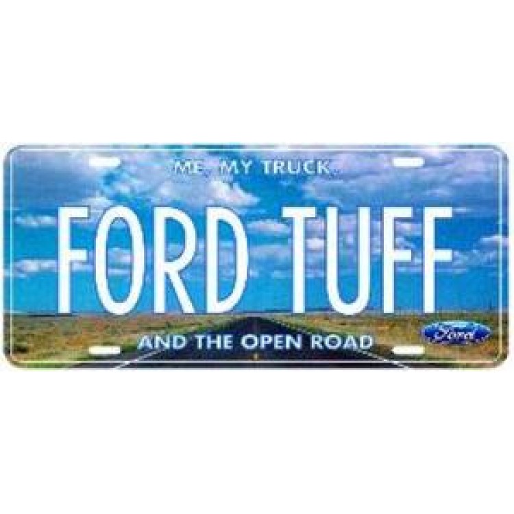 SOTT12050 6 x 12 in. Ford Tuff License Plate