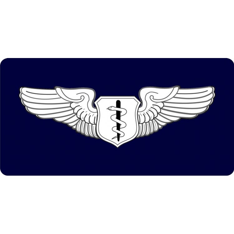 LPO3397 6 x 12 in. Flight Surgeon Photo License Plate