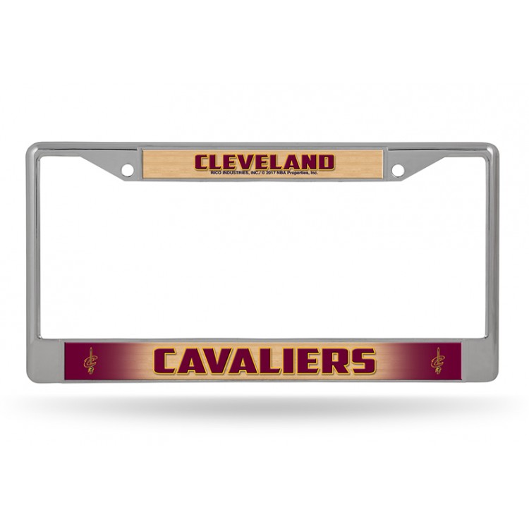 FC73012 Cleveland Cavaliers Chrome License Plate Frame