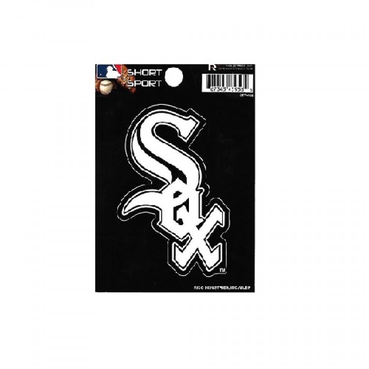SRT4102 3 x 3 in. Chicago White Sox Short Sport Decal