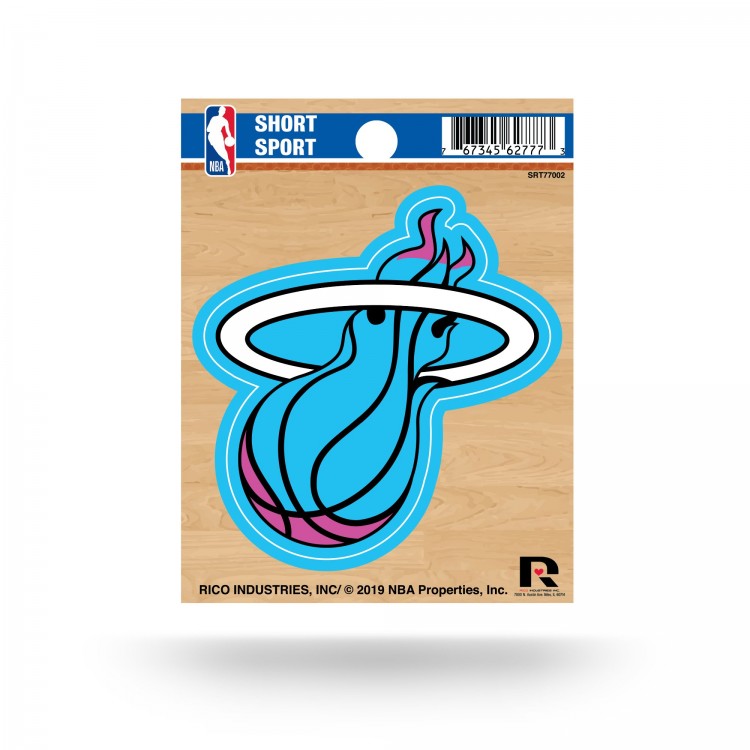 Picture of 212 Main SRT77002 3 x 3 in. Miami Heat Short Sport Decal