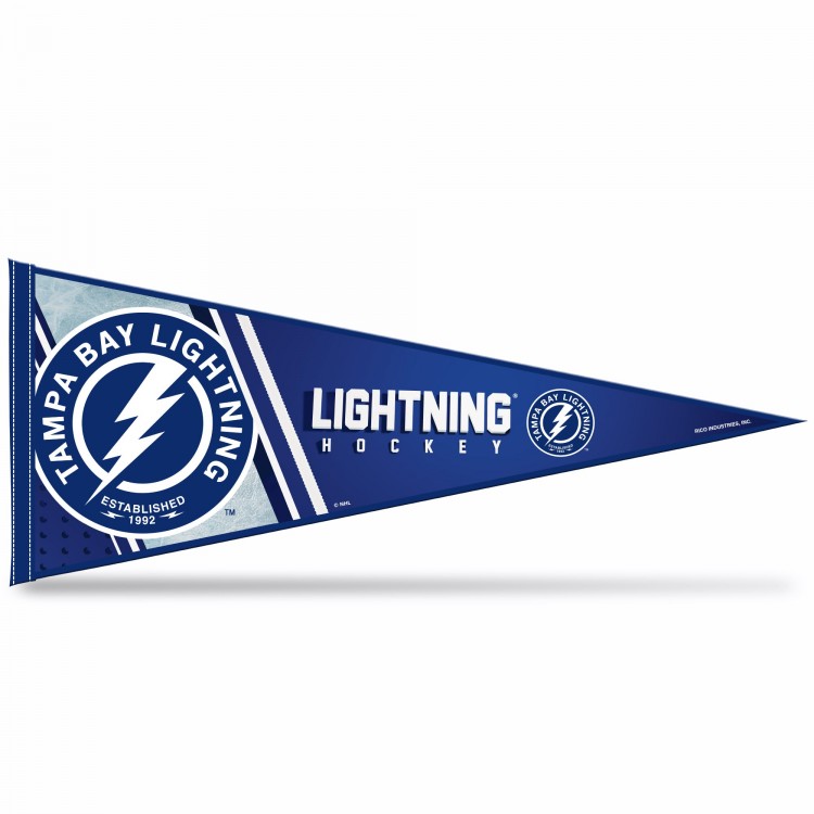NPNT9201 11.5 x 28.5 in. Tampa Bay Lightning Pennant