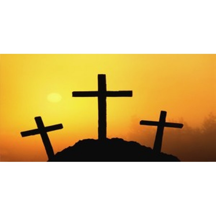 LPO772 Three Crosses No.7 Photo License Plate