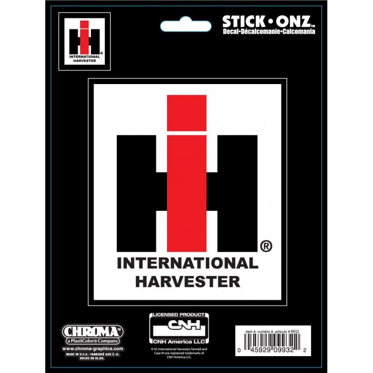 Picture of 212 Main CG009932 5 x 4 in. International Harvester Farmall Decal
