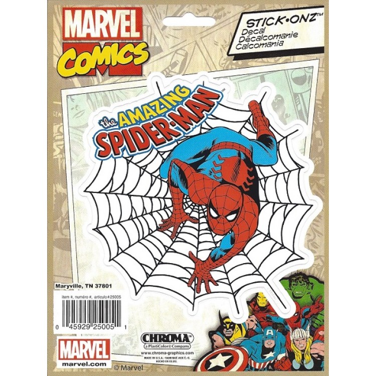 Picture of 212 Main C25005 5.25 x 5 in. The Amazing Spider Man Color Decal
