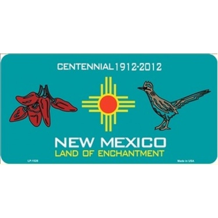 6 x 12 in. New Mexico State License Plate