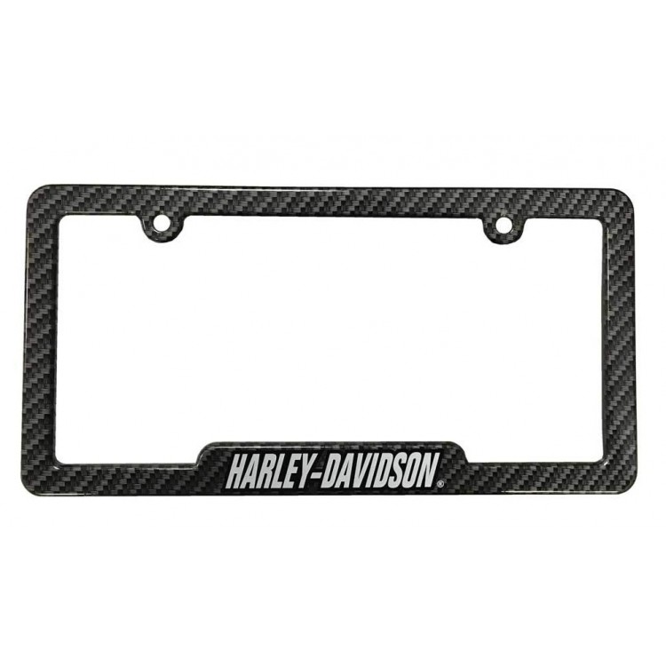 CG42575 Harley-Davidson Carbon Fiber Look License Plate Frame