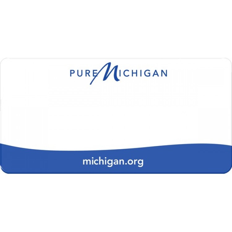 LPO1745 Pure Michigan Blank Photo License Plate