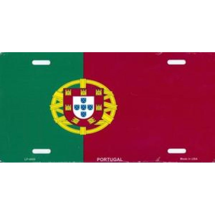 LP-4069 6 x 12 in. Portugal License Plate