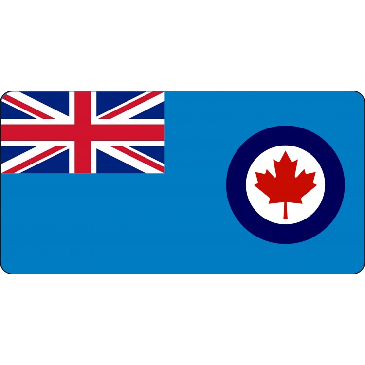 LPO5693 6 x 12 in. Royal Canadian Air Force Photo License Plate