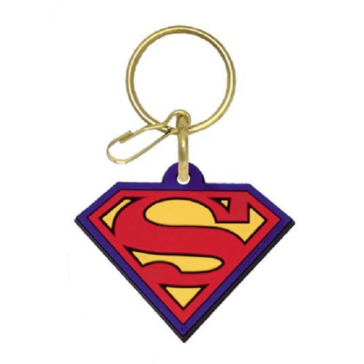 Picture of 212 Main KC4085 Superman Plastisol Key Chain