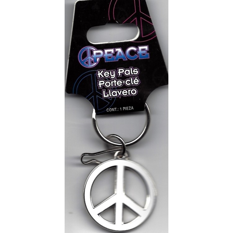 Picture of 212 Main KC4220 Peace Sign Enamel Key Chain