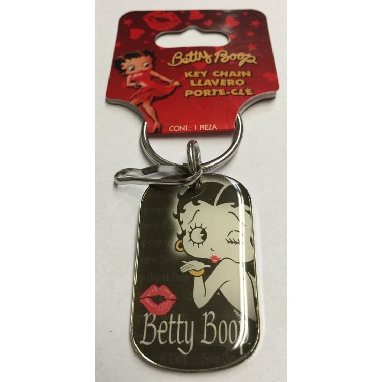 Picture of 212 Main KC004288 Betty Boop Dog Tag Keychain