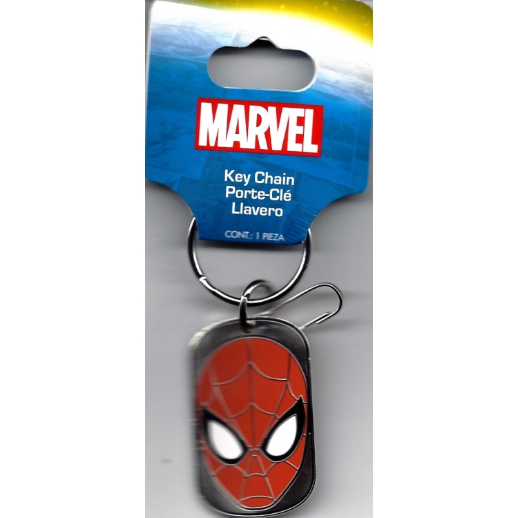 Picture of 212 Main KC004362 Marvel Spiderman Dog Tag Key Chain