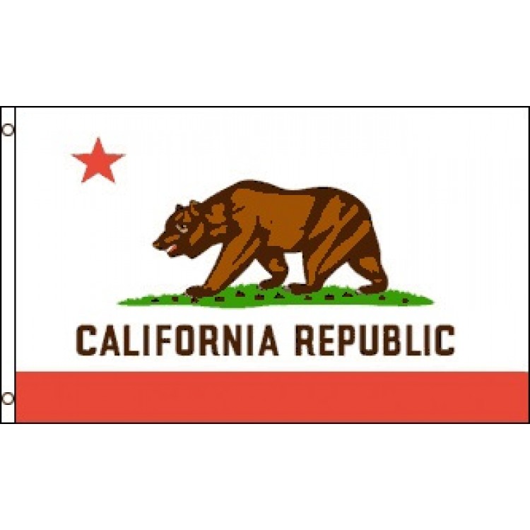 Picture of 212 Main ST-CA 36 x 60 in. California State Polyester Flag
